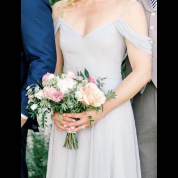 Dessy Collection Dress Light Blue - 8 - Picture 4 of 13